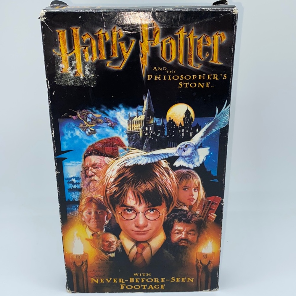 Harry Potter and The Philosopher’s Stone VHS Video